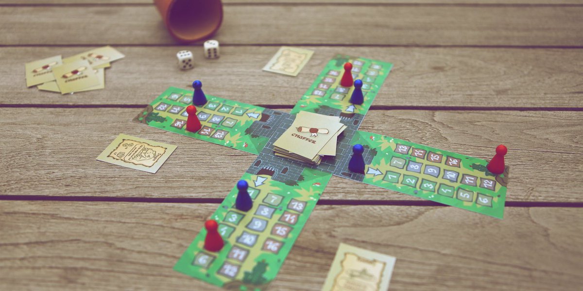 ChafferGame's tweet photo. Fresh from our printer! We'll be prototyping all weekend #indiegame #gamedev #boardgame https://t.co/ui2FKz1KfK