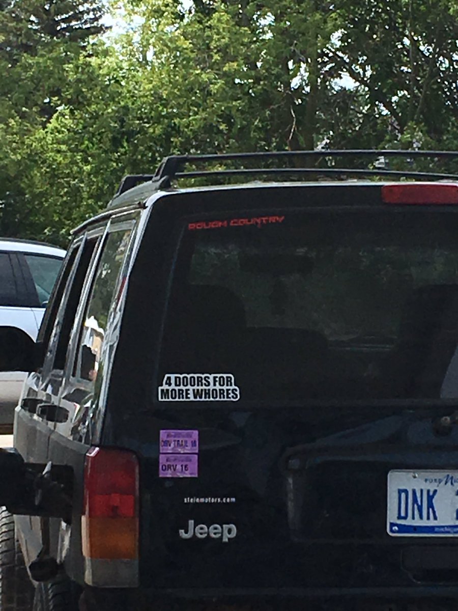 DecencyBill's tweet image. I guess if he has enough money for the sticker, then he can afford more...