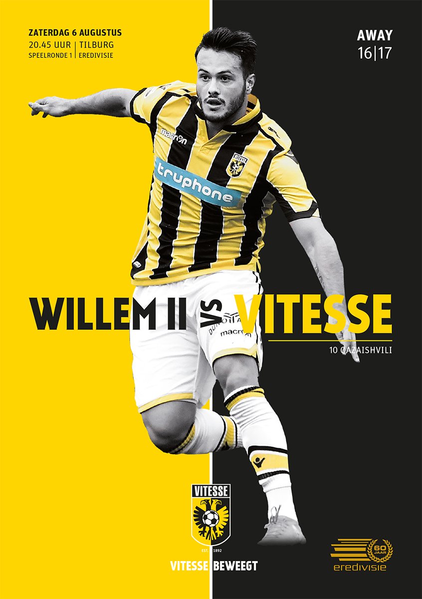 MATCHDAY! #Vitesse trapt vanavond in Tilburg af vs <a href="/WillemII/">Willem II</a>. RT als jij denkt dat Vitesse gaat winnen #wilvit