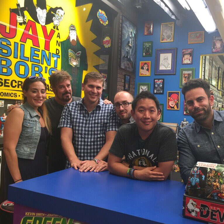 Yesterday was a kick ass day hanging out with <a href="/mingchen37/">Ming Chen</a> &amp; <a href="/michaelzapcic/">michael zapcic</a> from <a href="/ComicBookMenAMC/">Comic Book Men</a> yesterday #crestron