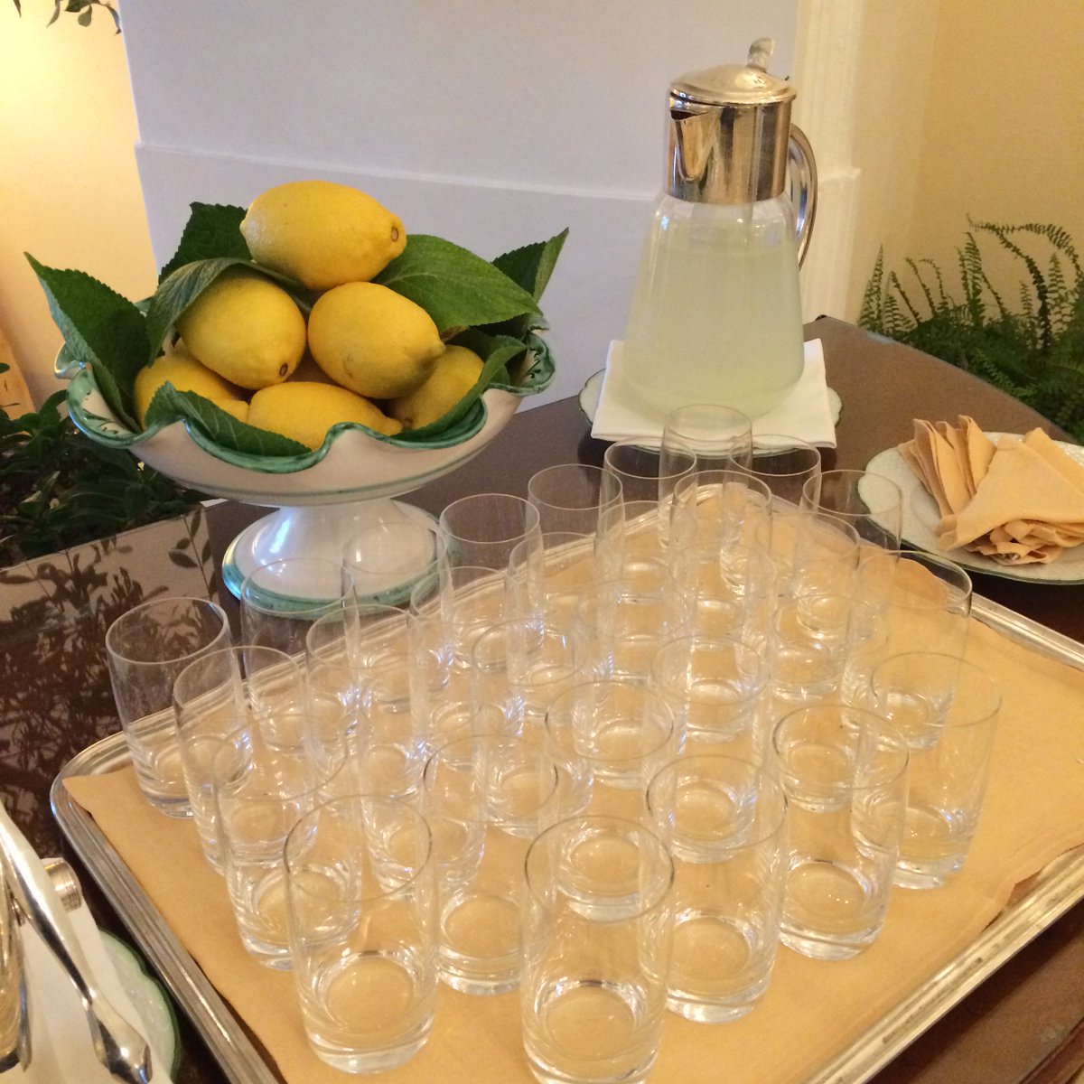 A sweet welcome to Ravello with fresh lemonade made from Amalfi's famous lemons! #TasteofBelmond