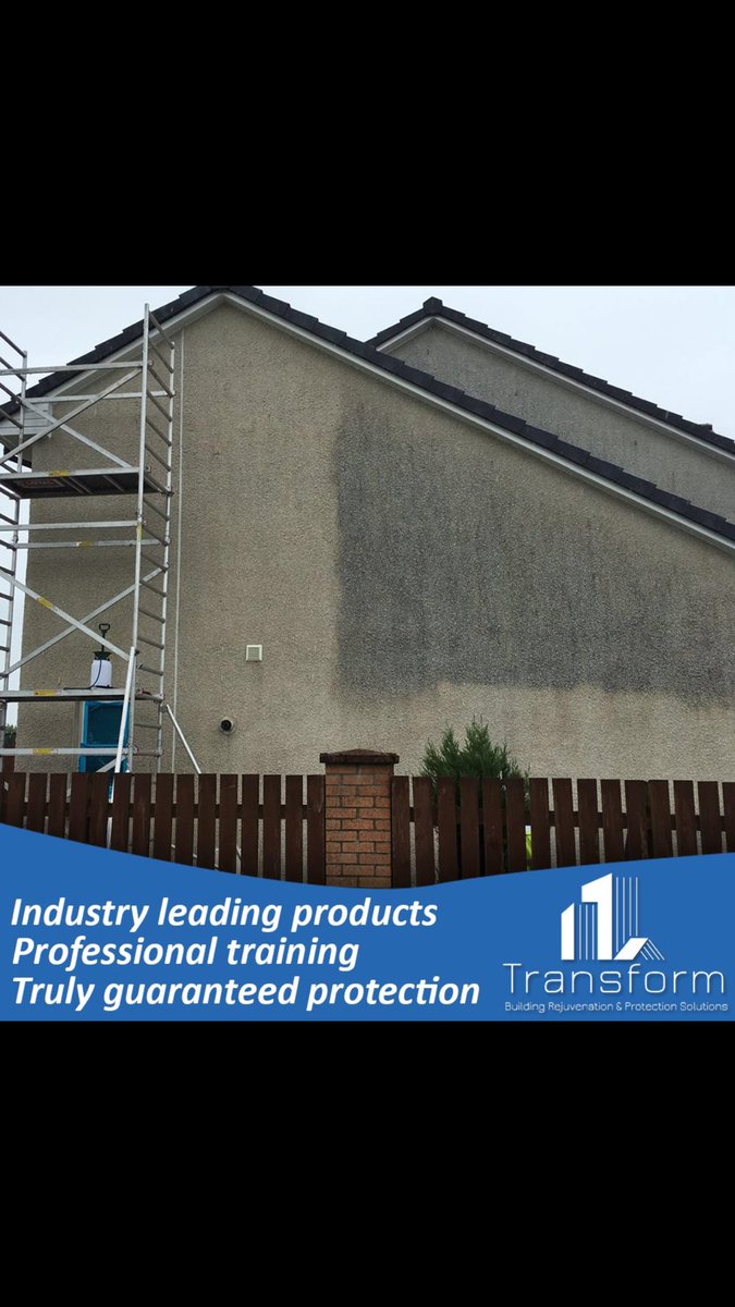 Transform_YP's tweet image. Get in touch today to rejuvenate aged roughcast facades! #Transform #Waterrepellant #Protection #Glasgow