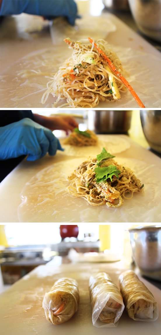 Our vietnamexican springrolls! #vegan and #glutenfree  #healthyliving