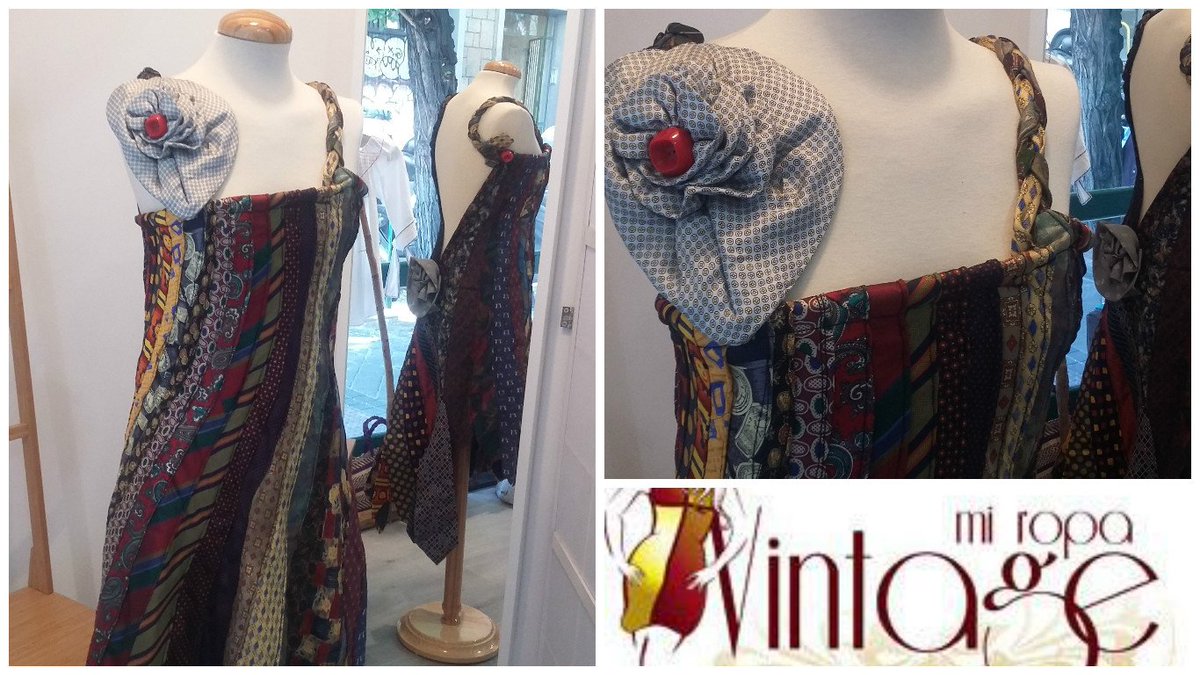 CircularProject's tweet photo. Propuestas cada vez más interesantes originales #Upcycling de @miropavintage Emoción en la ropa #modasostenible https://t.co/zM8F1OoNWi
