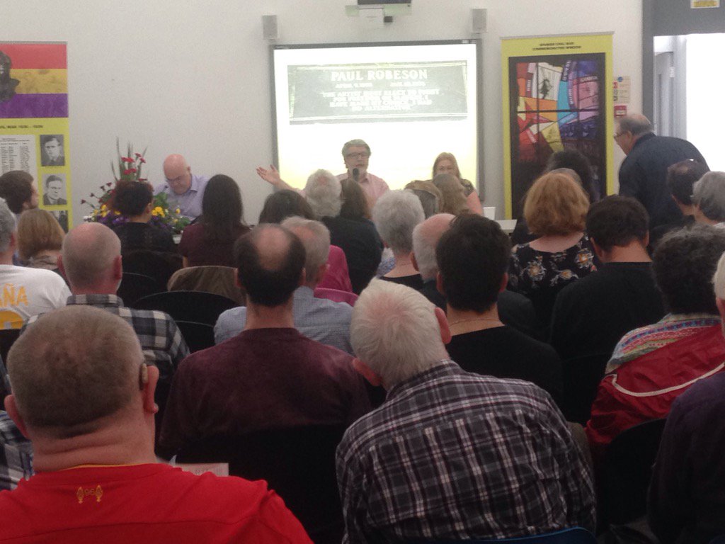 jackieredpath's tweet image. Packed house #shankilllibrary 4 Paul Robeson #SpanishCivilWar lecture @ACTGreaterShank @ShankillZone @tgeducation