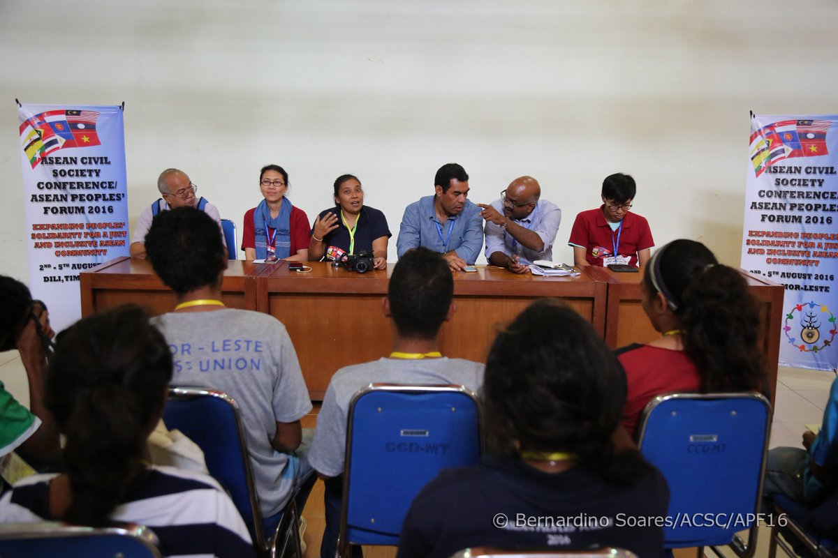 AseanPF's tweet photo. #AseanPF #APF2016 endorsed 4 campaigns including the launch of the Timor Sea Campaign https://t.co/y0oWR40s6J https://t.co/obeaBUCaGi