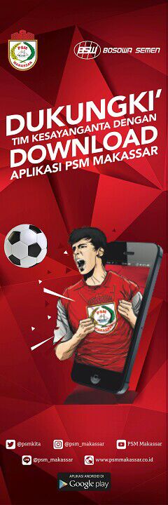 PSM_Makassar's tweet photo. Aplikasi PSM Makassar sudah tersedia di iOS. Ayo, langsung download dan register di App Store! https://t.co/DHflE9BqW8