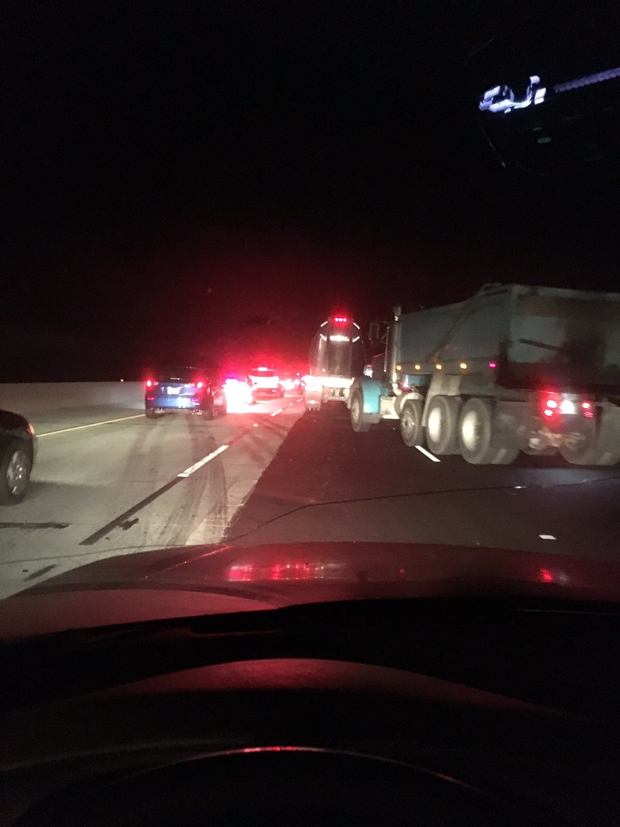 srethmeier's tweet photo. Stuck on this. @TheRyanAdams did I just pass your tour bus?!? https://t.co/yJTwngigpb