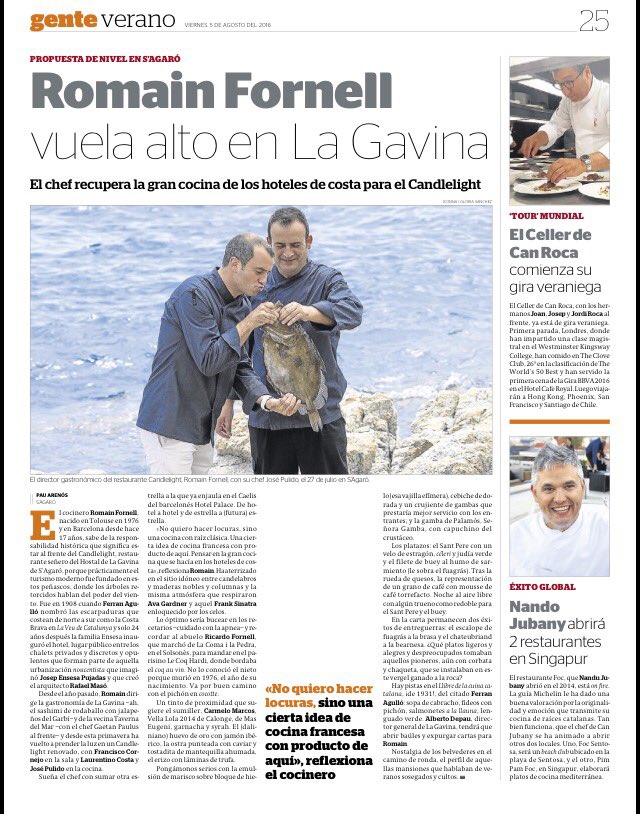 romainfornell's tweet photo. Gracias, muchas gracias @PauArenos !!!
@CandlelightSAga 
@HostalLaGavina https://t.co/LIaRwcmltr