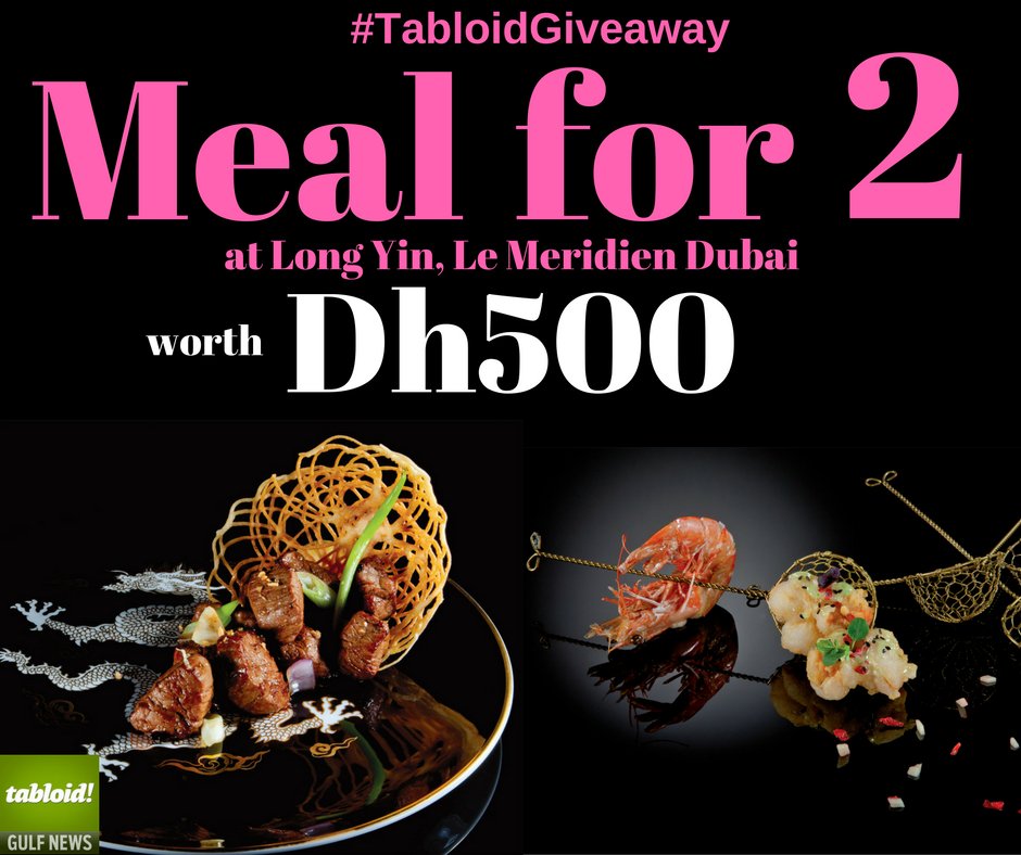 GulfNewsTabloid's tweet photo. Our #TabloidGiveaway with @LeMeridienDXB is now live on our FB page #LMDCulinaryCompass: https://t.co/Eobu8FaJHt https://t.co/5g2ItHCsVr
