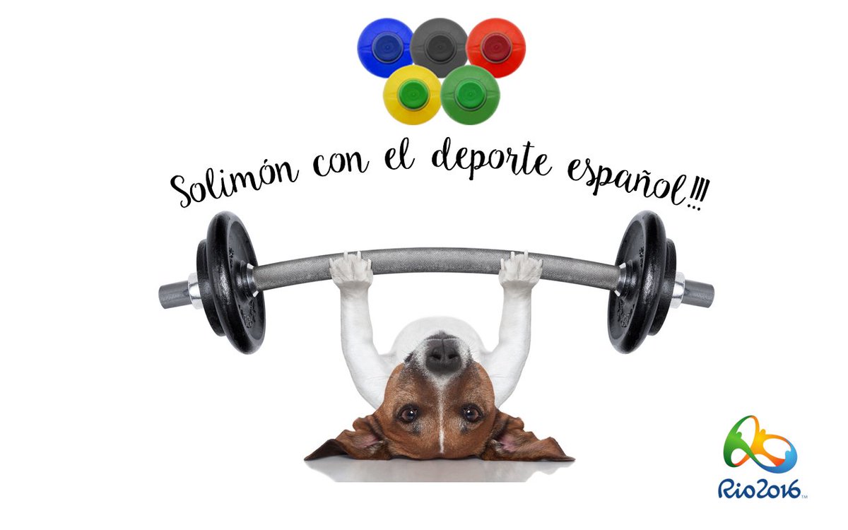 SolimonES's tweet photo. Hoy comienzan las olimpiadas de #Rio2016 . Mucha suerte al equipo español!!! #Solimon https://t.co/QIYK09ijA1
