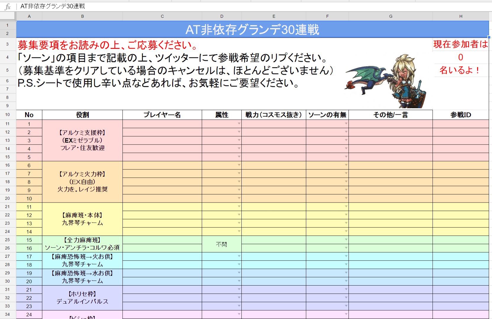 Uzivatel Lawine ラヴィーネ グラブル Na Twitteru すみません 諸事情によりリンクを削除 引き続き作成に腐心します グランデ30連戦のスプレッドシートが完成すれば 開催頻度の向上 周回時間の短縮ができる予定です というか半額来なくても今週末にやって Uzivatel Lawine ラヴィーネ グラブル Na Twitteru すみません 諸事情によりリンクを削除 引き続き作成に腐心します グランデ30連戦のスプレッドシートが完成すれば 開催頻度の向上 周回時間の短縮ができる予定です というか半額来なくても今週末にやって