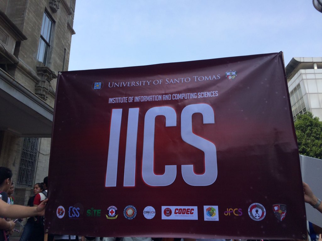 USTCODEC's tweet photo. It's the start of your new journey, Thomasian Programmers! #TWW2016 #USTFreshmenWalk2016 #ThomasianWelcomeWalk2016 https://t.co/3X5K2ioI3Y