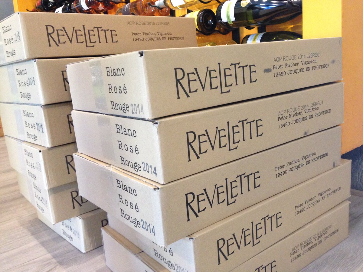 SimplementVin's tweet photo. Livraison ! Merci Château #Revelette ! Hmmm les bons vins de notre ami Peter Fisher... https://t.co/y1D590UmvE