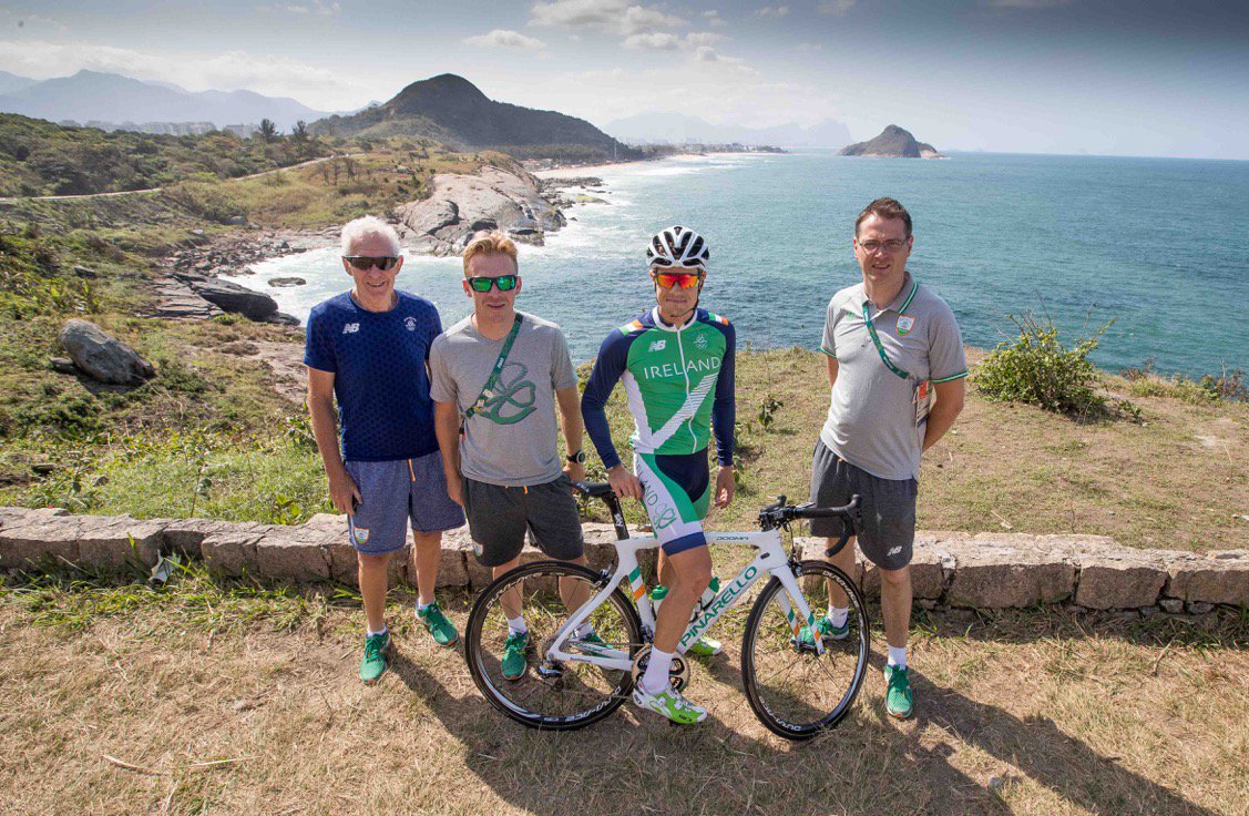 RedSportCycle's tweet photo. With the #Rio2016 Olympics opening ceremony tonight, Red Sport want to send the best of luck to #TeamIreland https://t.co/2cc0hoL6eb