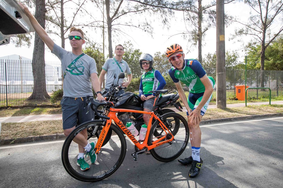 RedSportCycle's tweet photo. With the #Rio2016 Olympics opening ceremony tonight, Red Sport want to send the best of luck to #TeamIreland https://t.co/2cc0hoL6eb