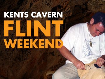 Kents_Cavern's tweet photo. Join us this month for our Flint weekend! Find out how Stone Age people made their Prehistoric tools. #coolcaves https://t.co/qxELYy6kT1