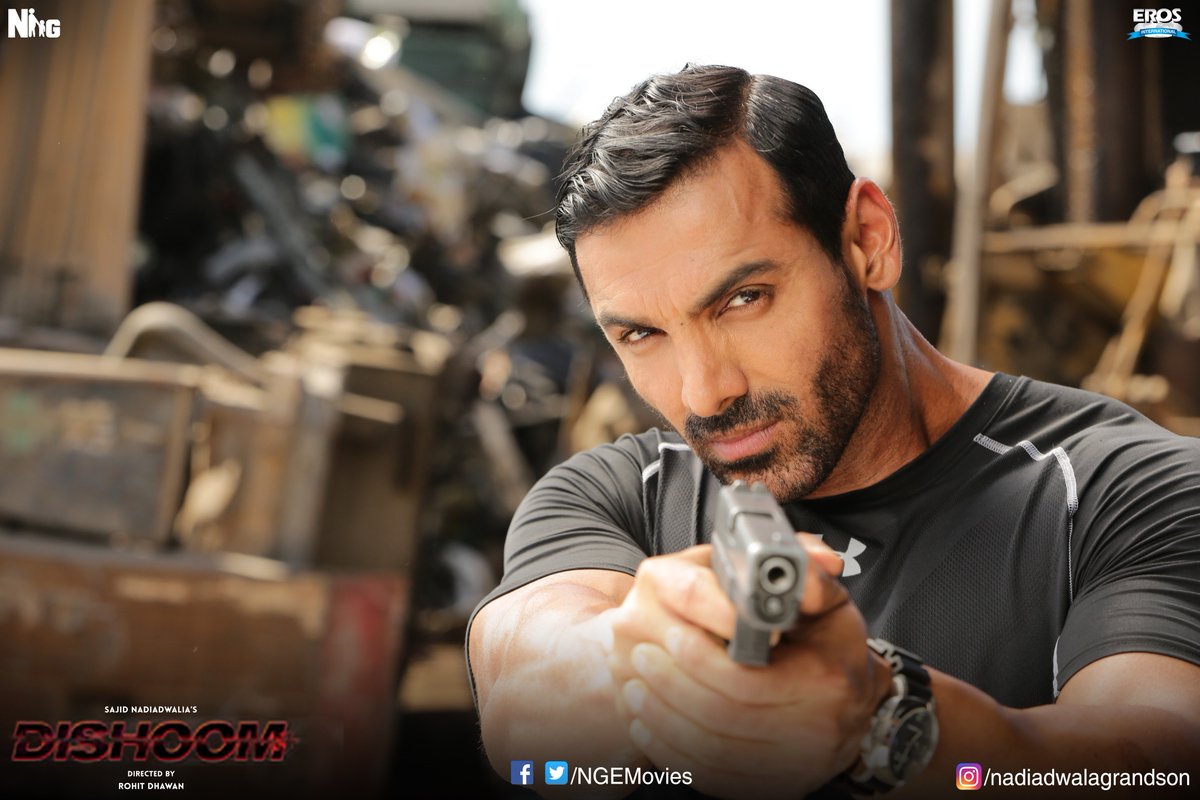 DishoomTheMovie's tweet photo. No one can escape from #KabirShergill &amp; his hawk like eyes!
@TheJohnAbraham #SajidNadiadwala #Dishoom #RohitDhawan https://t.co/i1Zd3wMjwc