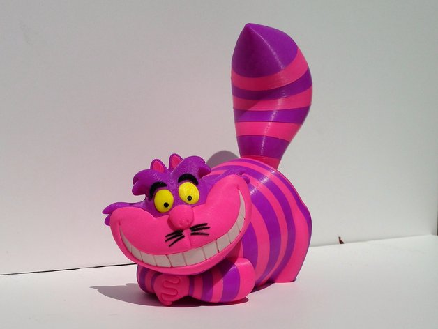 3dprintindustry's tweet photo. 3D printing gives retiree a grin like his Cheshire Cat - https://t.co/52xq0y4dsj - #3dprinting #blender #selftaught https://t.co/LoRIx4bGJE