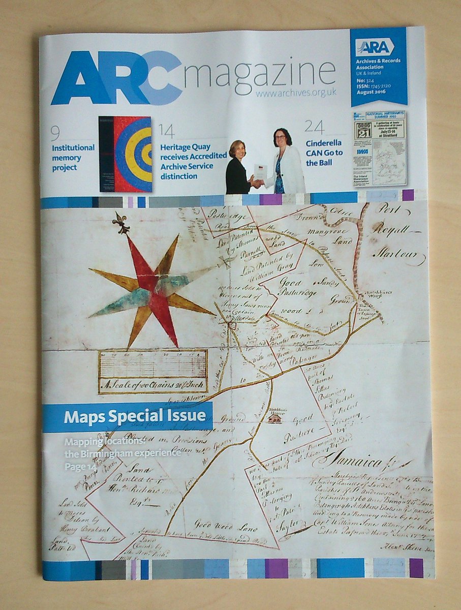 KYPWestEngland's tweet image. Oooh look who gets a three-page spread in this month's ARC magazine Maps issue  #ARA #ARCmagazine