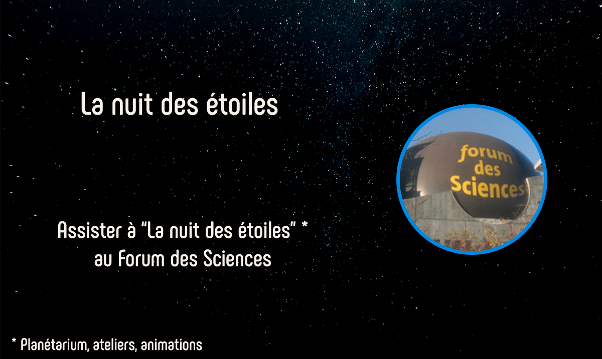 Tchivments's tweet photo. Voyagez entre les astres au Forum des Sciences de #Villeneuvedascq ce soir, dès 18h30 ! https://t.co/HVJwAHIYpe