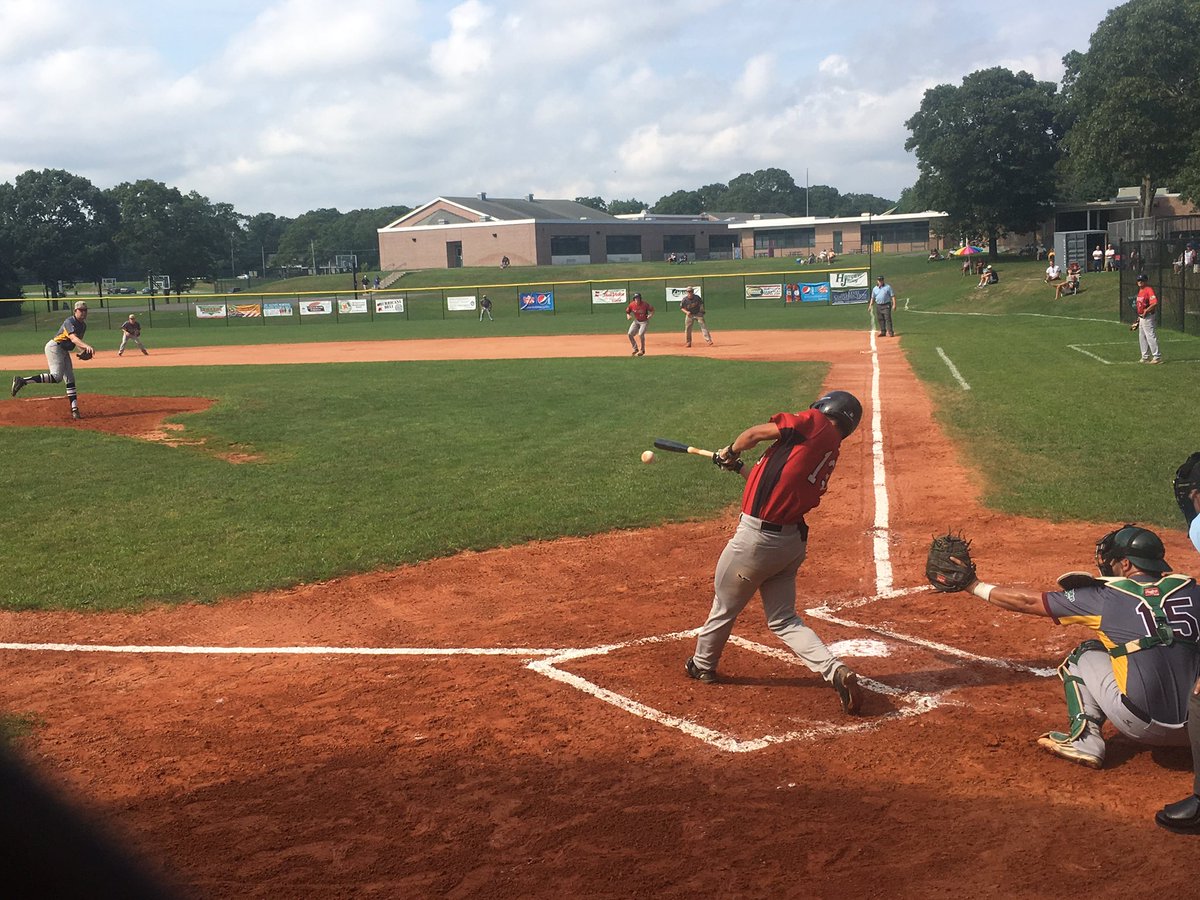 The <a href="/MontaukMustangs/">Montauk Mustangs</a> and <a href="/WHAviators/">Westhampton Aviators</a> play in Westhampton today at 4. Winner is <a href="/HamptonsLeague/">Hamptons Collegiate Baseball League</a> champ. #highstakes