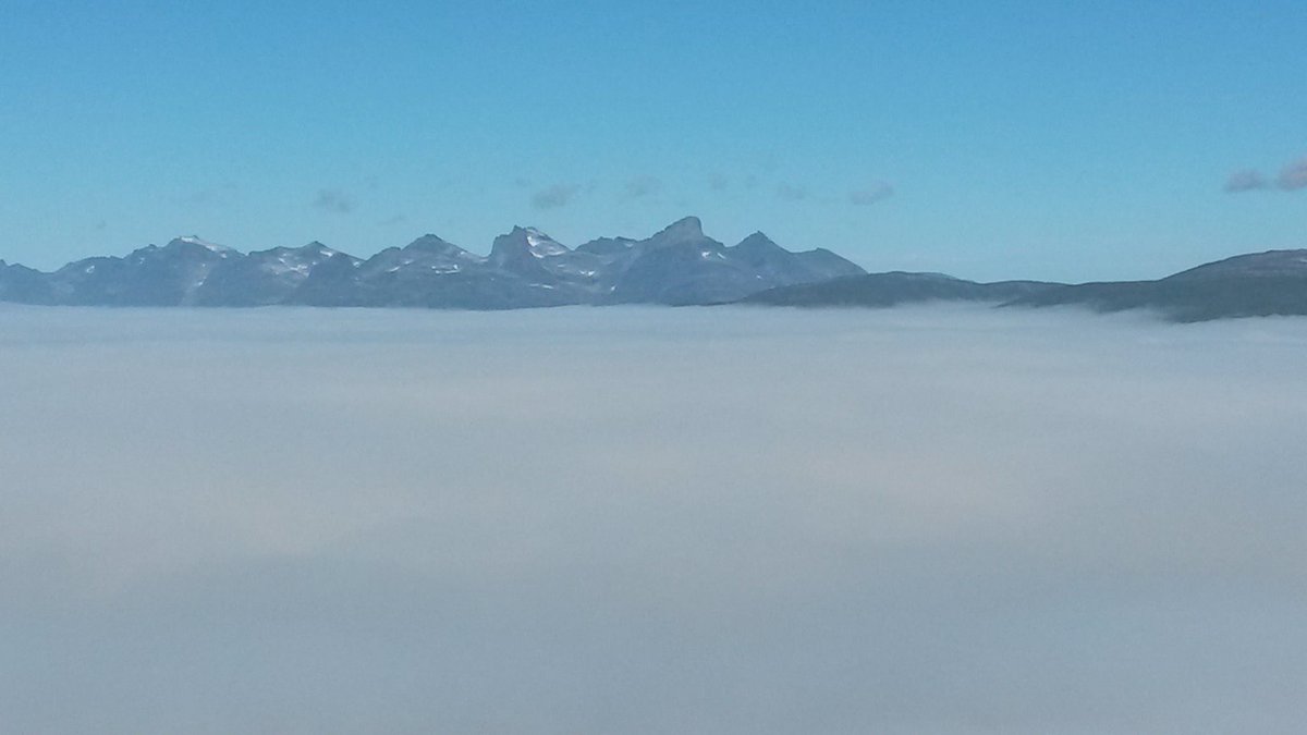 It’s a great day on the mountains today!! Sun is waiting for runners in Blåmann