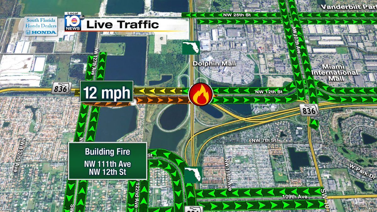 Reports of Building Fire at NW 111th Ave & NW 12th St #traffic #miami https://t.co/GVIOPdwLBn