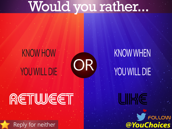 YouChoices's tweet image. How or when?