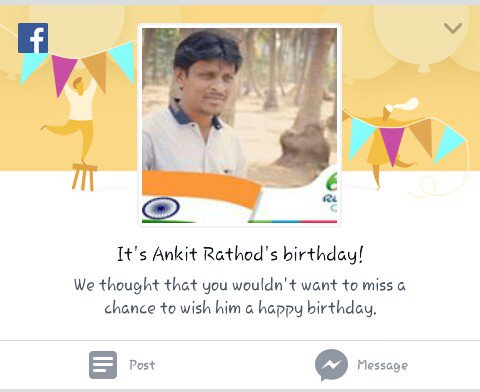 jayjalaramgroup's tweet photo. Wish you a very happy return of the day, hope you enjoy all the special moment. Happy birthday Ankit Rathod https://t.co/GOlV4shovK