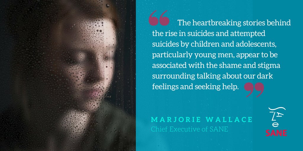 FollowBDT's tweet photo. 1 in 4 young people in the UK experience suicidal thoughts. They need support, not stigma. (Stats via @PrincesTrust) https://t.co/M5zLDmZCur