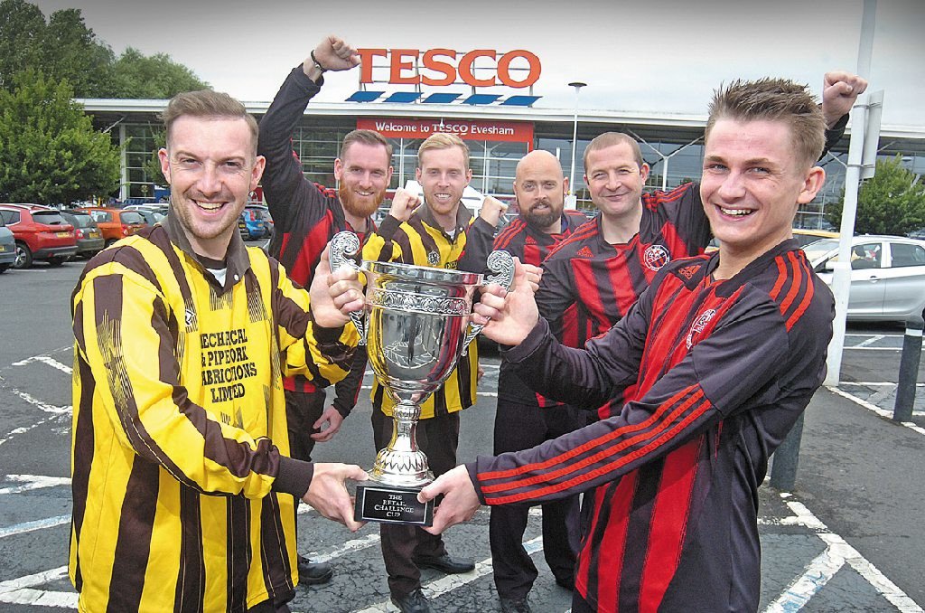 EveshamObserver's tweet photo. Tesco Vs Morrisons- stores gear up for annual football match - https://t.co/3td1SJDFso https://t.co/kcf54SGdoG