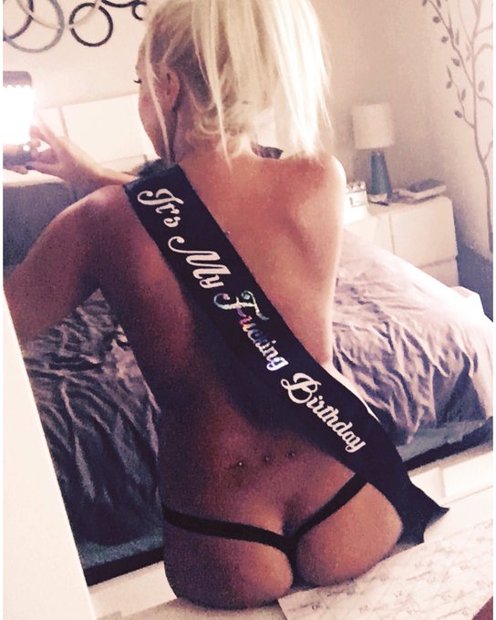 It's my fucking birthday! 🎉💃🍾🍑🍰🎂🍻 https://t.co/KN3I2VWzG0<a href="/tag/bikini"class="tags"><span>#bikini</span></a><a href="/tag/blonde"class="tags"><span>#blonde</span></a><a href="/tag/sundayfunday"class="tags"><span>#sundayfunday</span></a><a href="/tag/kcco"class="tags"><span>#kcco</span></a><a href="/tag/chivette"class="tags"><span>#chivette</span></a>