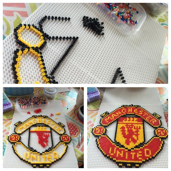 8Bit_Creations's tweet photo. Show your support! #MUFC Fan wanted a wall peace! Any team, you name it, I make it! £10! https://t.co/YsI1qfSu3o