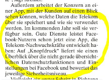 alexluyken's tweet photo. FAZ berichtet über #PrivacyManager! Gratulation ans ganze Azubi &amp; Duali Team 🎉
https://t.co/POQSPTkGPn #telekomwall https://t.co/JY5aFNSbjF