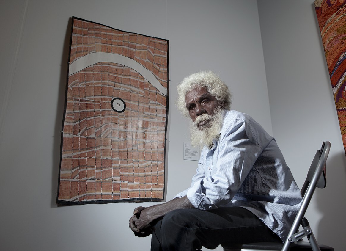John Mawurndjul has won the Telstra Bark Painting Award! #NATSIAA