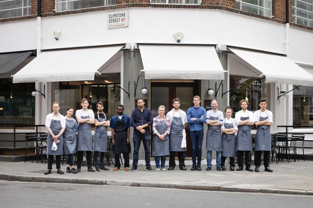 Fancy joining this lovely lineup? We're looking for a waiter. Email info@clipstonerestaurant.co.uk