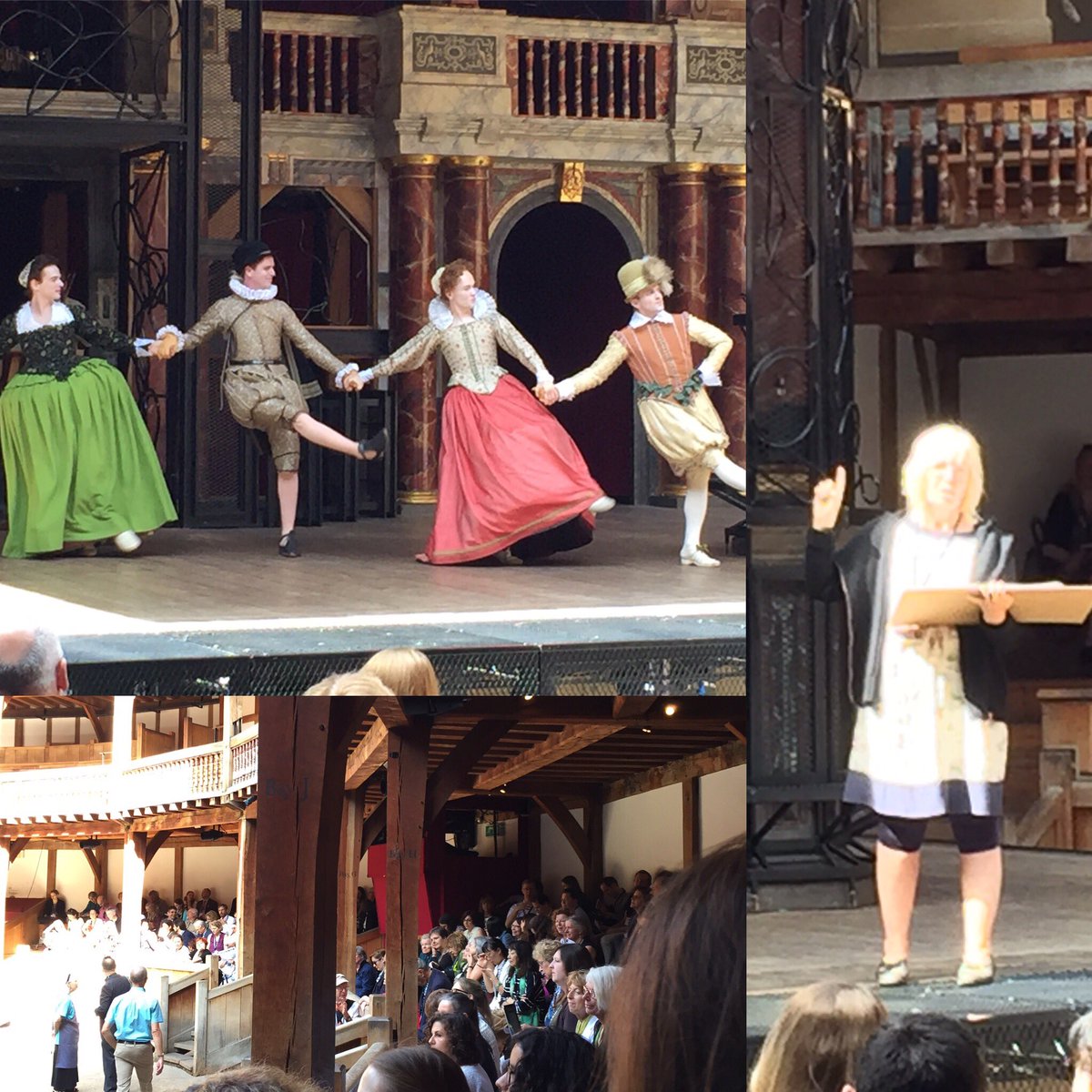 ShakespeareBT's tweet photo. @The_Globe  #SBTFellow #WSCongress16 with Claire Van Kempen and Bill Barclay #Amazing https://t.co/epFhmo8CAi