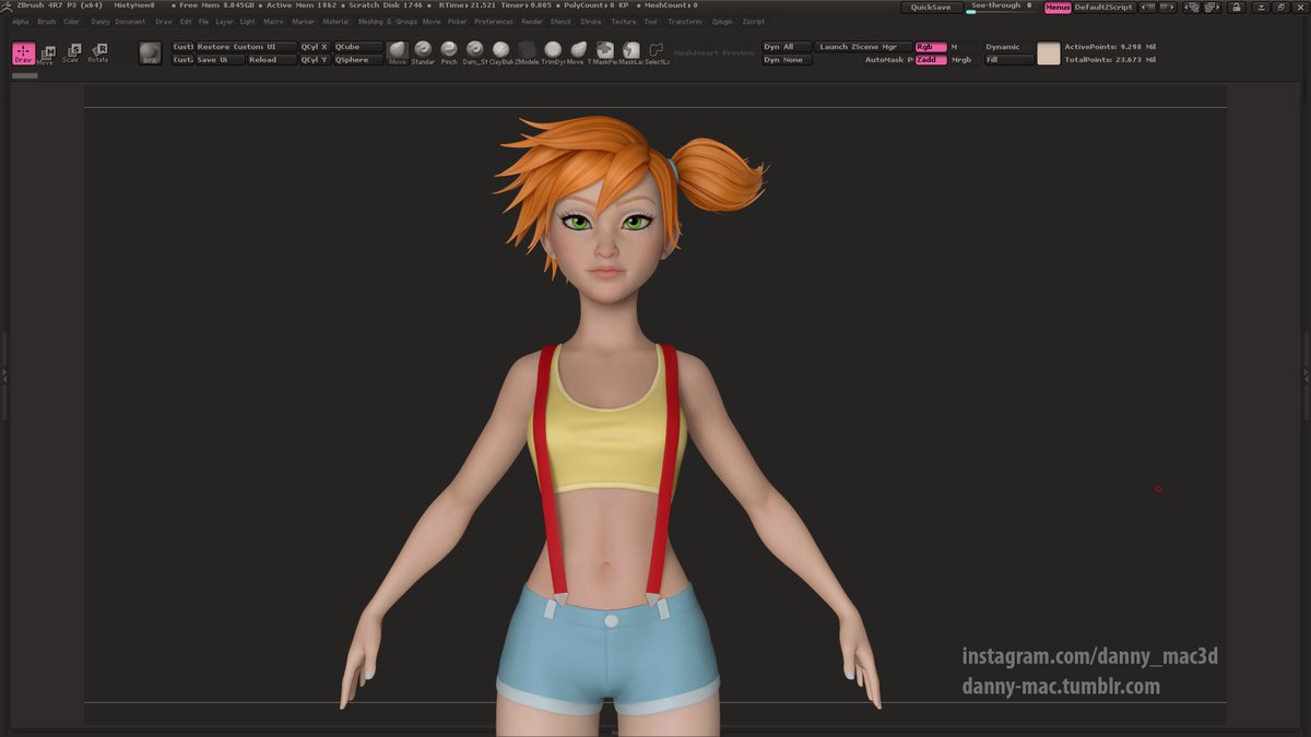 Danny Mac Zbrush Danny Mac Zbrush