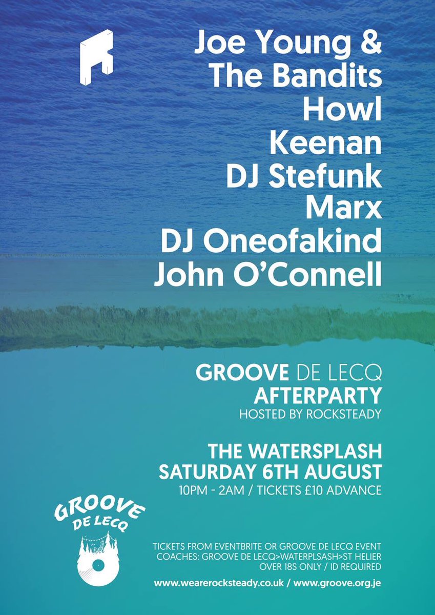 Everything you need for <a href="/Groovedelecq/">Groove de Lecq</a> festival this Saturday! groove.org.je #groovedelecq #jerseyci