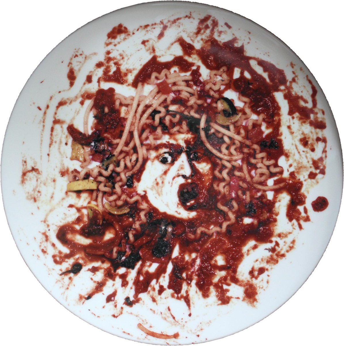 munizvik's tweet photo. Untitled (Medusa Plate), 12×12in, Sold for $840 USD #vikmuniz https://t.co/PAEleCf7aq https://t.co/mEPMXGddMt