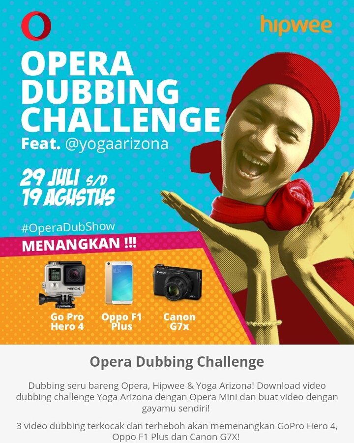 #OperaDubShow #hipwee #opera 
#GoProHERO4 #oppof1plus #canonG7X