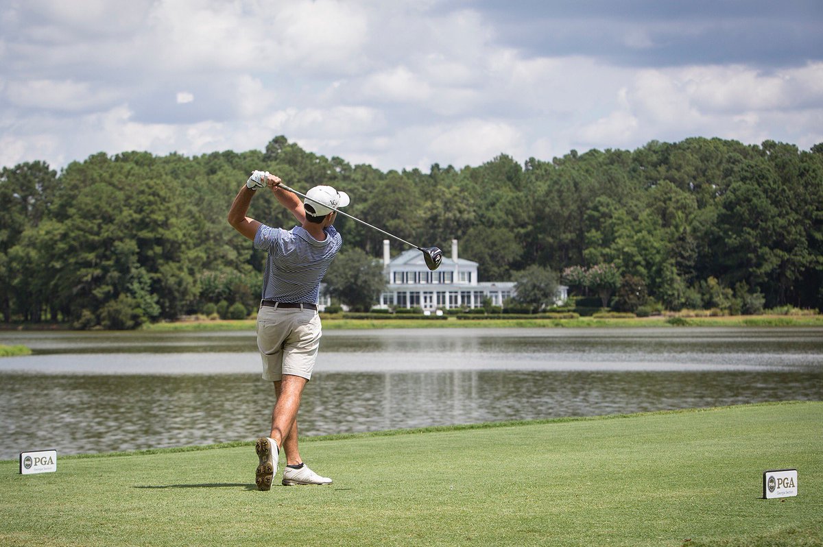 Gorgeous day for golf here at the Georgia Open! #gaopen #golf