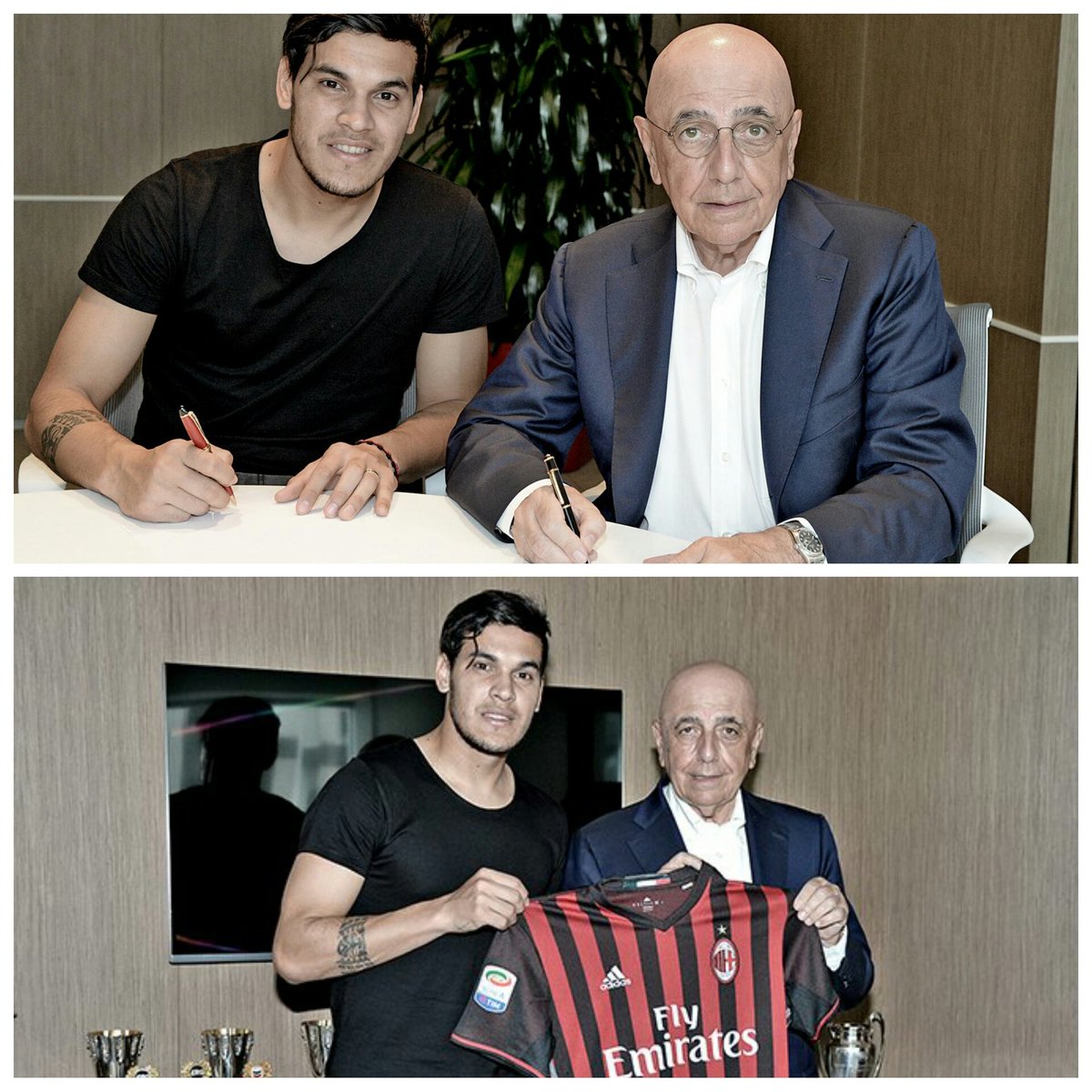 rossonerinewsid's tweet photo. #BenvenutoGomez #WelcomeGomez @gustavogomez462 https://t.co/7l49mGxfp0