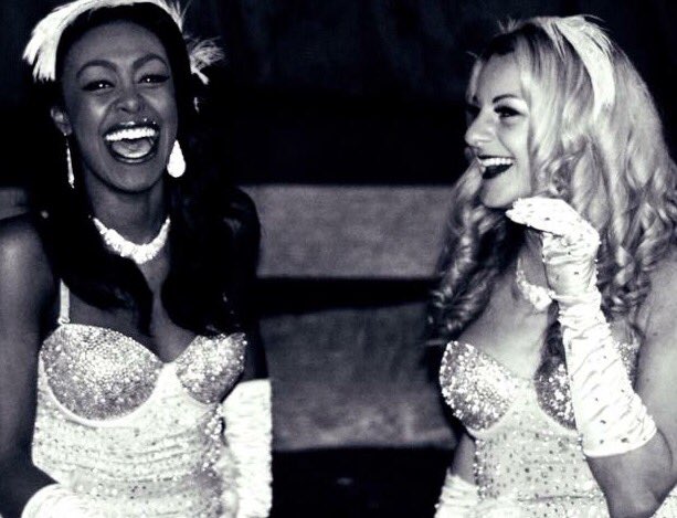 FollyMixtures's tweet photo. These two will be up to trouble @priveecabaret tonight! https://t.co/CzMI8tyOXo