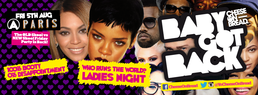 #BabyGotBack LADIES NIGHT tonight at @Paris_Sheffield ♛ Ladies 2-4-1 Guestlist &amp; a FREE JBOMB b4 12:30! 🔥 #90pbombs