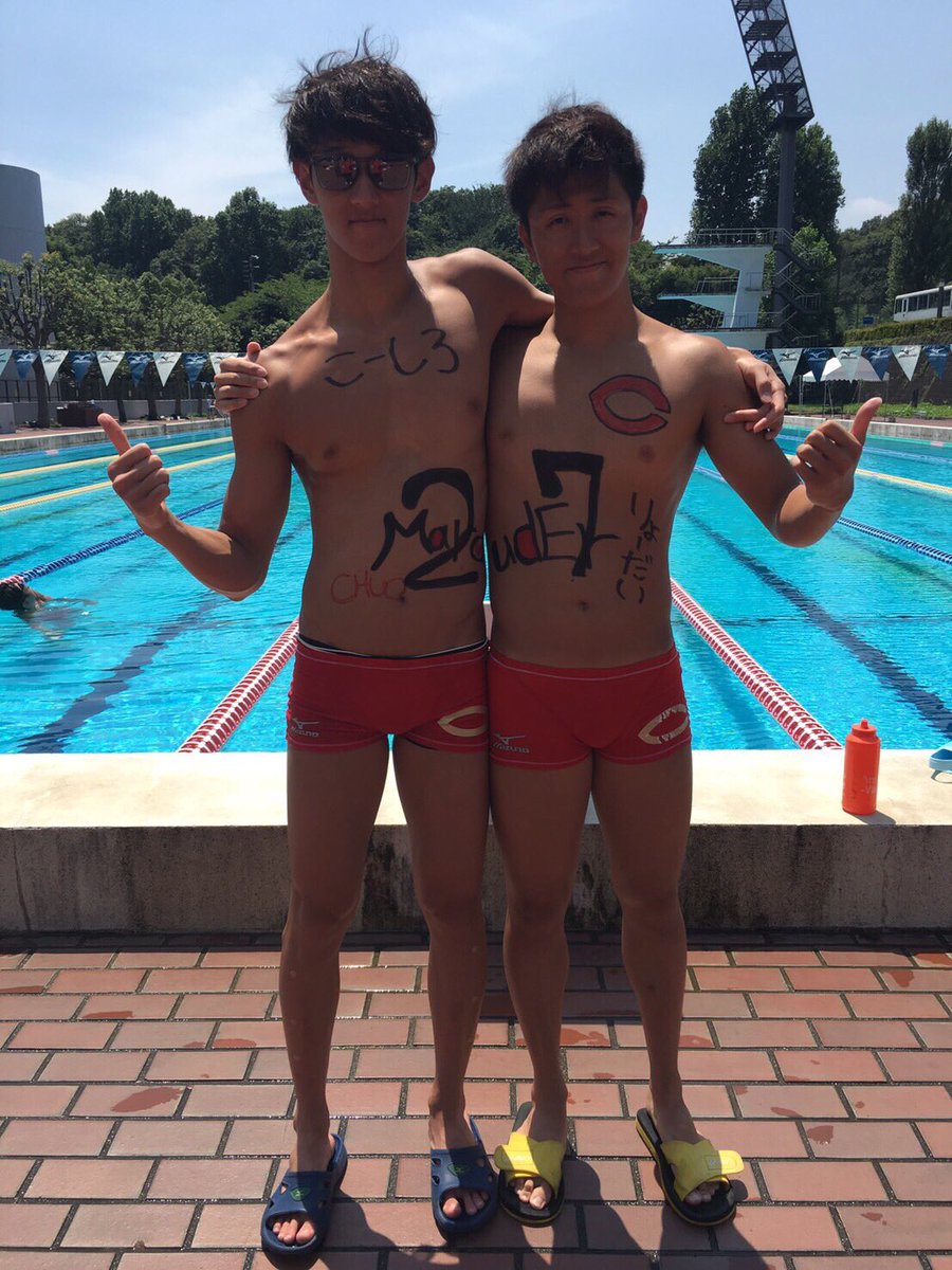 中央大学水泳部 Auf Twitter インカレまで27日 左 2年 坂井孝士郎 自由形短距離 目標 インカレでa決勝 右 2年 藤原諒大 自由形短距離 目標 引き継ぎ49秒出す 中大最強
