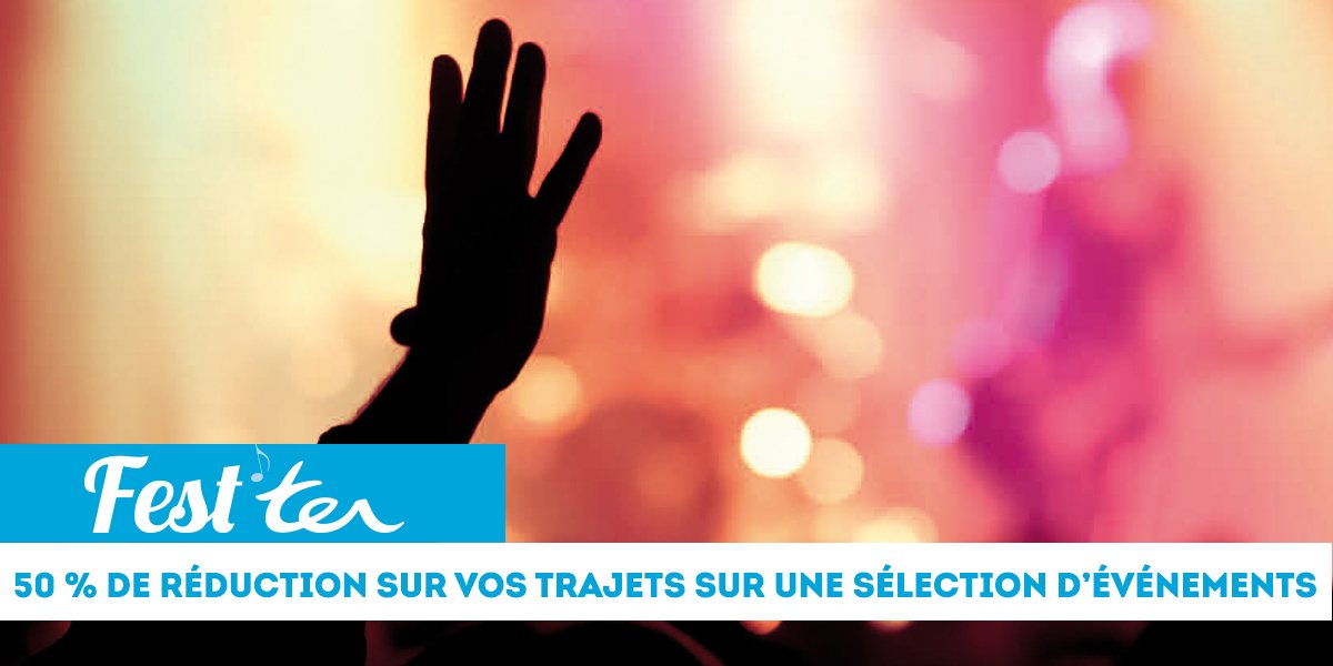 NvelleAquitaine's tweet photo. #FestTER 50% sur vos trajets pour vous rendre au @reggaesunska et à @Musicalarue https://t.co/rVcUnoiJtP https://t.co/gpXrpyEupv