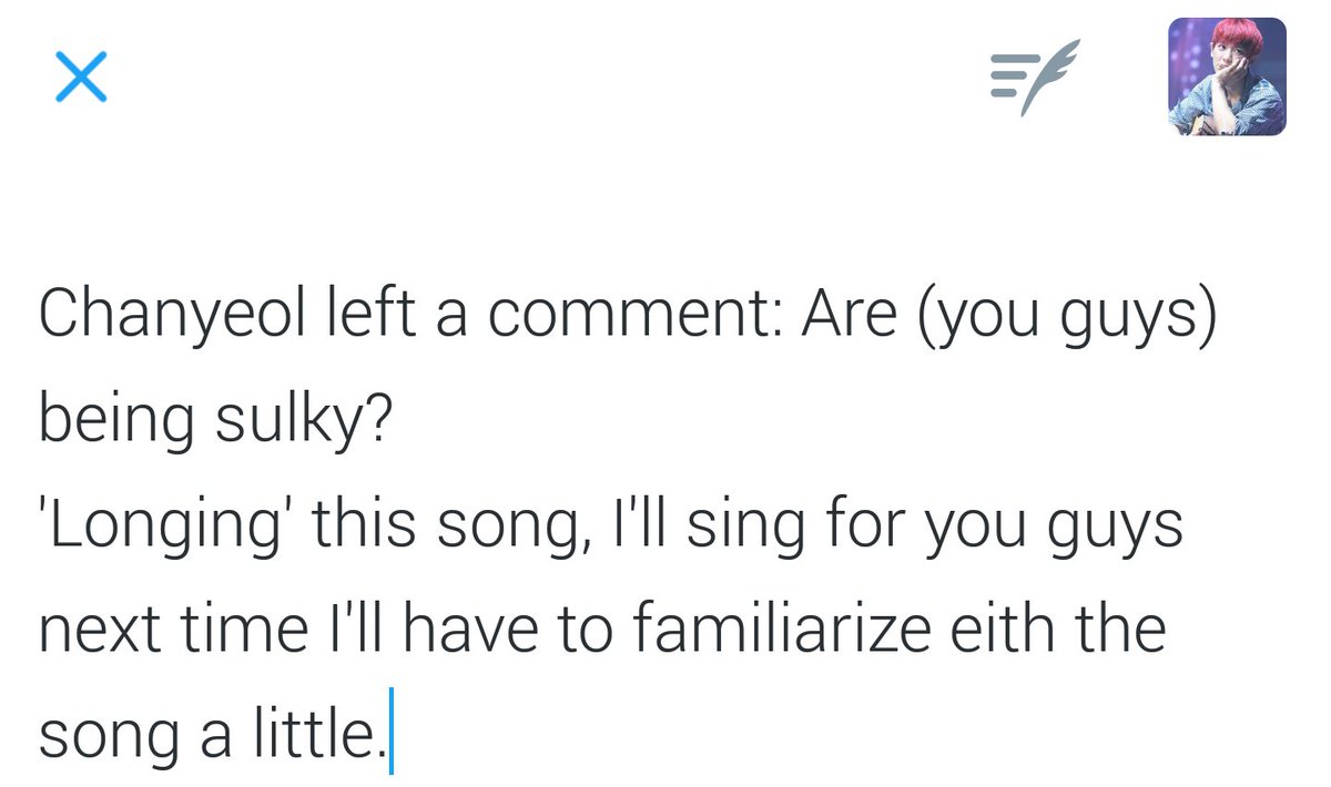 Chanyeol Exo L Name Anniversary Park Hyoshin E E Cover Celeb Social Media Pictures Onehallyu