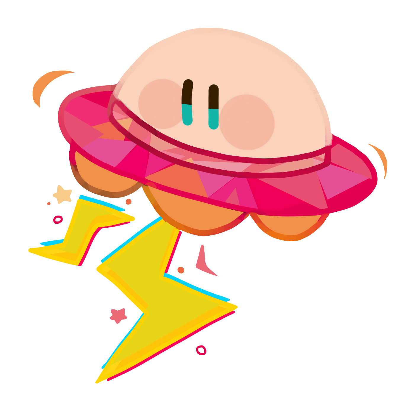 バター 移動します カービィのコピー大集合イラスト ギリギリです Ufoです ふよふよしてるのが本当に可愛くて可愛くて T Co Cranqdm87k Twitter